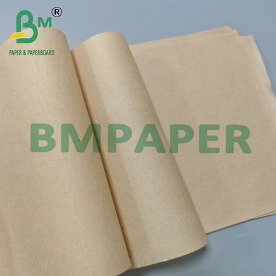 50g Natural Brown Virgin Wood Pulp Coffee Filter Paper Roll 300mm