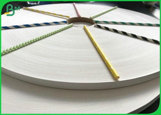 지구 밀짚을 위한 FSC FDA를 가진 환경 친화적인 60gsm 120gsm 밀짚 종이 Rolls