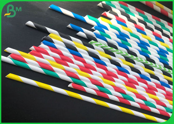 FDA 60g 80g 120g는 음식 급료 잉크를 가진 마시는 밀짚 포장지를 인쇄했습니다