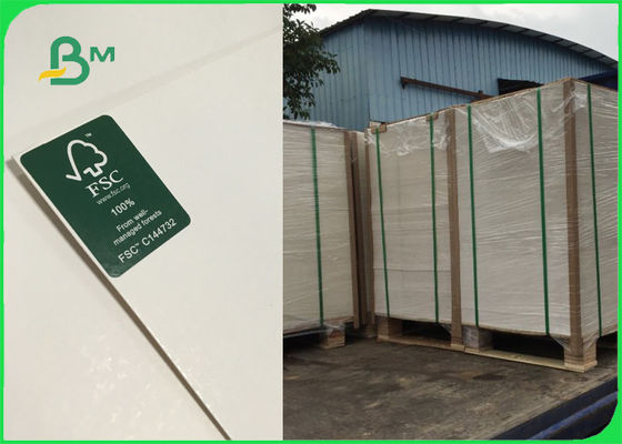 250gsm 270gsm 300gsm 백색 C1S 상아빛 널 겹 하나 측은 증명된 FSC를 입혔습니다