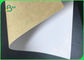 패스트 푸드 포장을 위한 250GSM 325GSM FDA 안전한 흰 얼굴 크라프트 판지