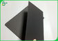 선물 상자 제작을 위해 맞춤화된 80gsm 내지 500gsm 검은 판지 크기