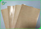 포장 튀김물을 위한 방수 내유성 EU 승인된 폴리 코팅된 브라운 공예지