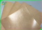 포장 튀김물을 위한 방수 내유성 EU 승인된 폴리 코팅된 브라운 공예지