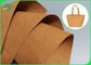 재활용할 수 있는 지갑 제작을 위한 세척할 수 있는 좋은 유연성 0.55 밀리미터 크라프트지 종이 원단