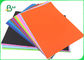 DIY 물질 80gsm 150gsm 고강성을 위한 미황색 색견본 카드 종이
