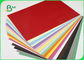 DIY 물질 80gsm 150gsm 고강성을 위한 미황색 색견본 카드 종이