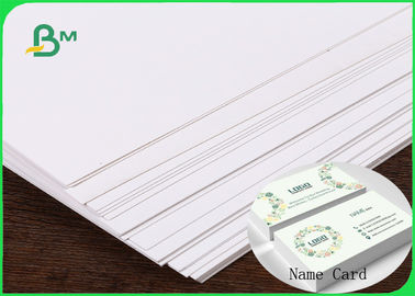 FSC & ISO 이름 카드를 만들기를 위해 높은 간격 상아빛 널 종이 C1S 백색 마분지 1.35MM 1.5MM