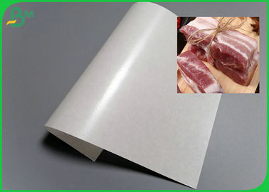 음식 급료는 날고기 감싸기를 위한 1개의 옆 PE 백색 MG 종이 목록 30gr 40gr를 입혔습니다