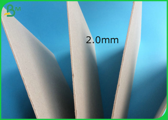 두꺼운 표지의 책 책 표지를 위한 회색 마분지가 높은 Stifiness에 의하여 300g 2.0mm FSC 증명서를 줬습니다