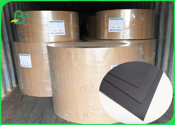 FSC SGS FDA는 노트북 덮개를 위한 350gsm 400gsm 검정 마분지를 증명했습니다