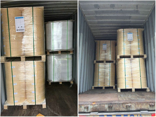 식품 포장을 위한 40gsm 60gsm 내유성 PE 코트지 묶음