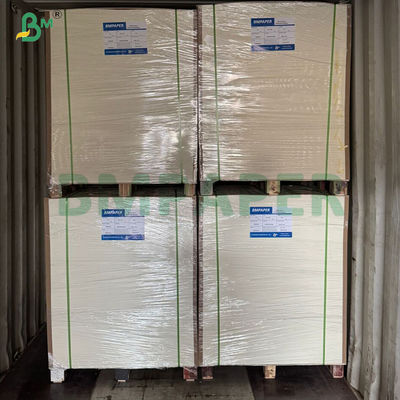 흰색 온도 저항성 단일 면 PE 코팅 컵 스톡 종이