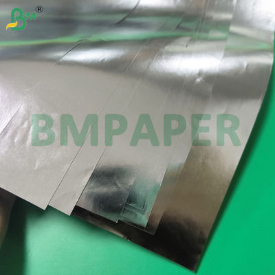 C1S 맥주 라벨 종이 한쪽은 흰색, 다른쪽은 은색 65-120gm