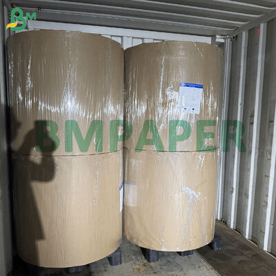 PE 코팅된 크라프트 봉투 종이 롤 75g+10g 열 접착 가능