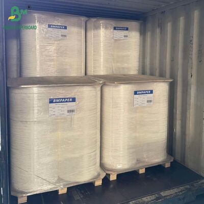 28mm x 6000m 짚 포장 종이 26gsm 일회용 짚 포장
