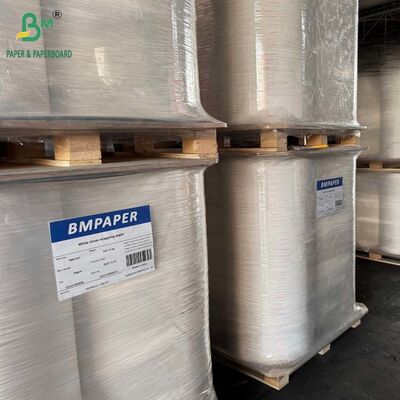 28mm x 6000m 짚 포장 종이 26gsm 일회용 짚 포장