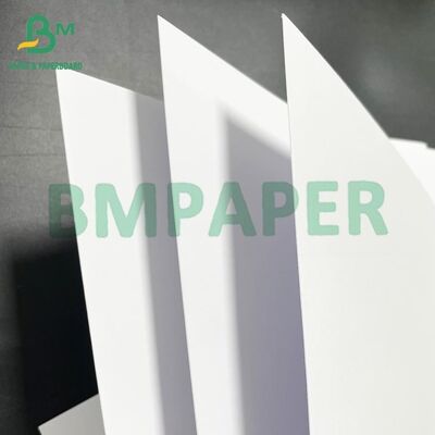 250gsm 300gsm 350gsm 400gsm 밝은 흰색 무광 본드지 브리스톨 보드