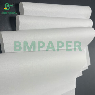 40GSM 흰색 부착되지 않은 종이 롤 840MM 신발과 섬유를 포장하기 위해