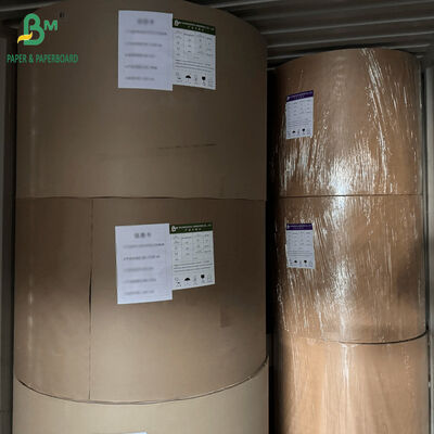 40GSM 흰색 부착되지 않은 종이 롤 840MM 신발과 섬유를 포장하기 위해