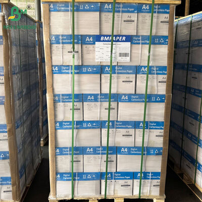 흑색 잉크 디지털 NCR 복사용지 60gsm 70gsm 80gsm 미정렬 시트
