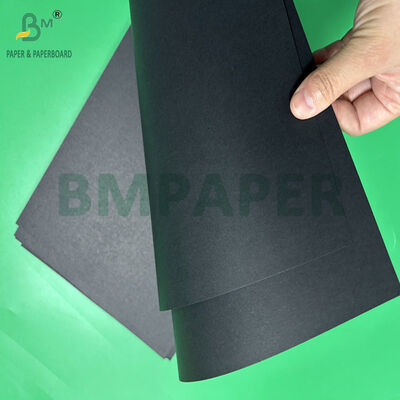 포장 70 x 100cm를 위한 300gsm 350gsm 코팅되지 않은 단단한 검은 종이