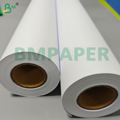 인쇄용 80gsm 양면 흰색 CAD 플로터 종이 롤