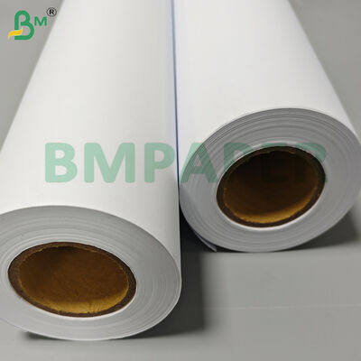 인쇄용 80gsm 양면 흰색 CAD 플로터 종이 롤