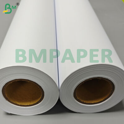 인쇄용 80gsm 양면 흰색 CAD 플로터 종이 롤