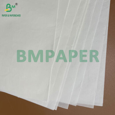 햄버거 및 샌드위치 포장용 40GSM 백색 식품 등급 지방 방지 종이 롤