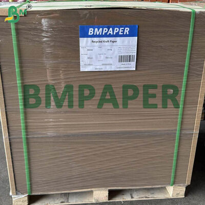 126g 140g Recycled Kraft Paper For Pad Layer 700x1000mm Sheets