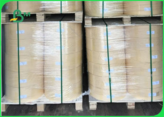 파티용 생분해성 노란색 음료 빨대 종이, 다채로운 줄무늬