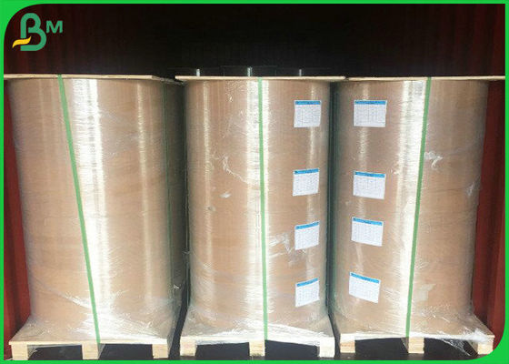 FSC를 가진 최고 광택 있는 40gsm 60gsm+10g PE 광택지는 포장을 위해 찬성했습니다