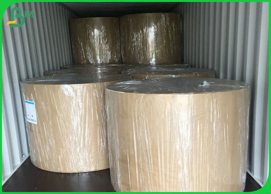 증명된 FSC는 포장을 위한 160GSM 브라운 Kraft 강선 종이에 50GSM를 재생했습니다