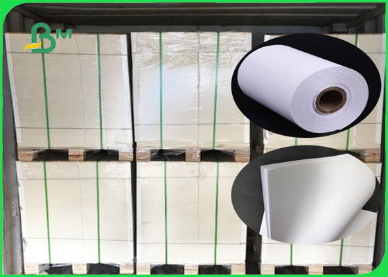 FSC 53GSM - 160GSM 순수한 목재 펄프 상쇄 종이 중대한 순백 70 * 100CM