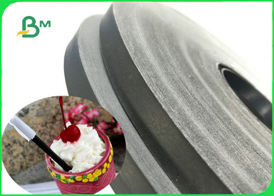 마시는 FDA FSC를 위한 60gsm 음식 급료 인쇄할 수 있는 까만 Slitted 서류상 목록