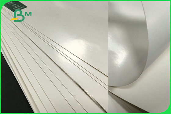 FSC FDA 300gsm 상아는 1개의 측 서류상 그릇을 위한 백보드 PE GC1 종이를 입혔습니다