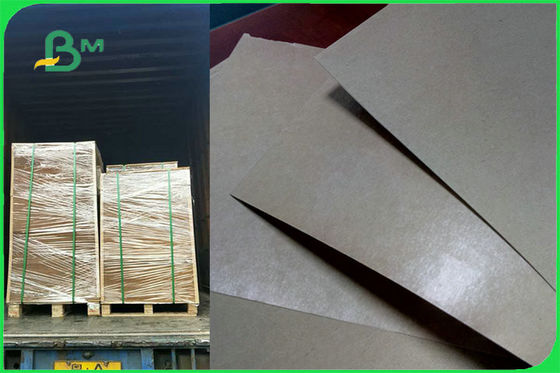 FSC FDA 단 하나 PE 커피 잔을 위해 매끄러운 광택 있는 입히는 브라운 Kraft 종이