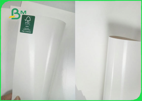 FSC C1S 상아빛 널 많은 광택지 300gsm + 15g PE 70 x 컵 만들기를 위해 100cm