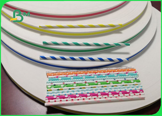 축하 15mm를 위한 FDA FSC 파 물방울 무늬 60gsm 표면 밀짚 종이 목록