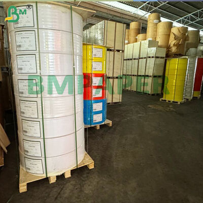 80gsm 디지털 카본리스 용지 롤 CB CFB CF 코팅 멀티 컬러