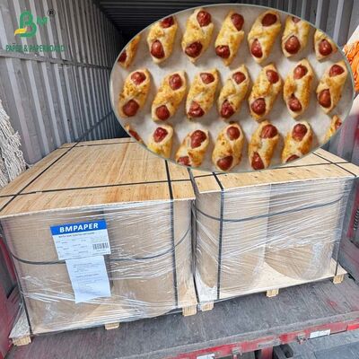 껍질을 벗기 쉽다 40GSM 이중 면 코팅 실리콘 종이