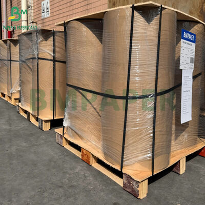 80gsm 90gsm Uncoat Brown Kraft Paper For Food Wrapping Bags 1000mm 1100mm