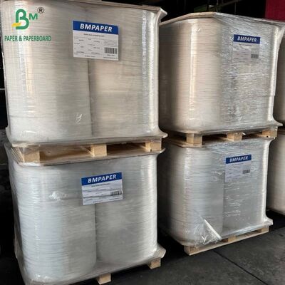 28mm x 6000m 짚 포장 종이 26gsm 일회용 짚 포장