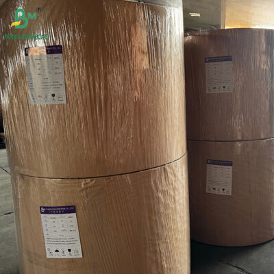 40GSM 흰색 부착되지 않은 종이 롤 840MM 신발과 섬유를 포장하기 위해