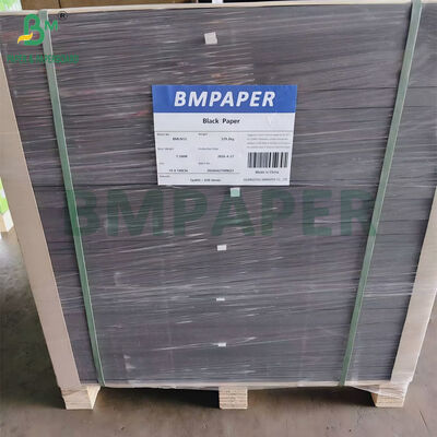 포장 70 x 100cm를 위한 300gsm 350gsm 코팅되지 않은 단단한 검은 종이
